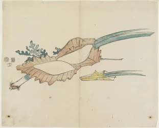 Torta di riso e foglie di iris per il festival dei ragazzi, 1841